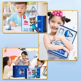 Tom Avtomatik Elektrikli Karandaş Yonan Sehrli Pozan Mini Tozsoranı olan Dəftərxana Dəsti Hədiyyə Qutusu