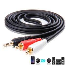 Aux to Av Stereo Kabel Kalonka Avtomobil/PC/TV üçün