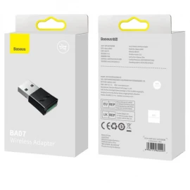 Baseus BA07 5.3 Bluetooth Adapter Kompüter Notebook üçün (Qara)