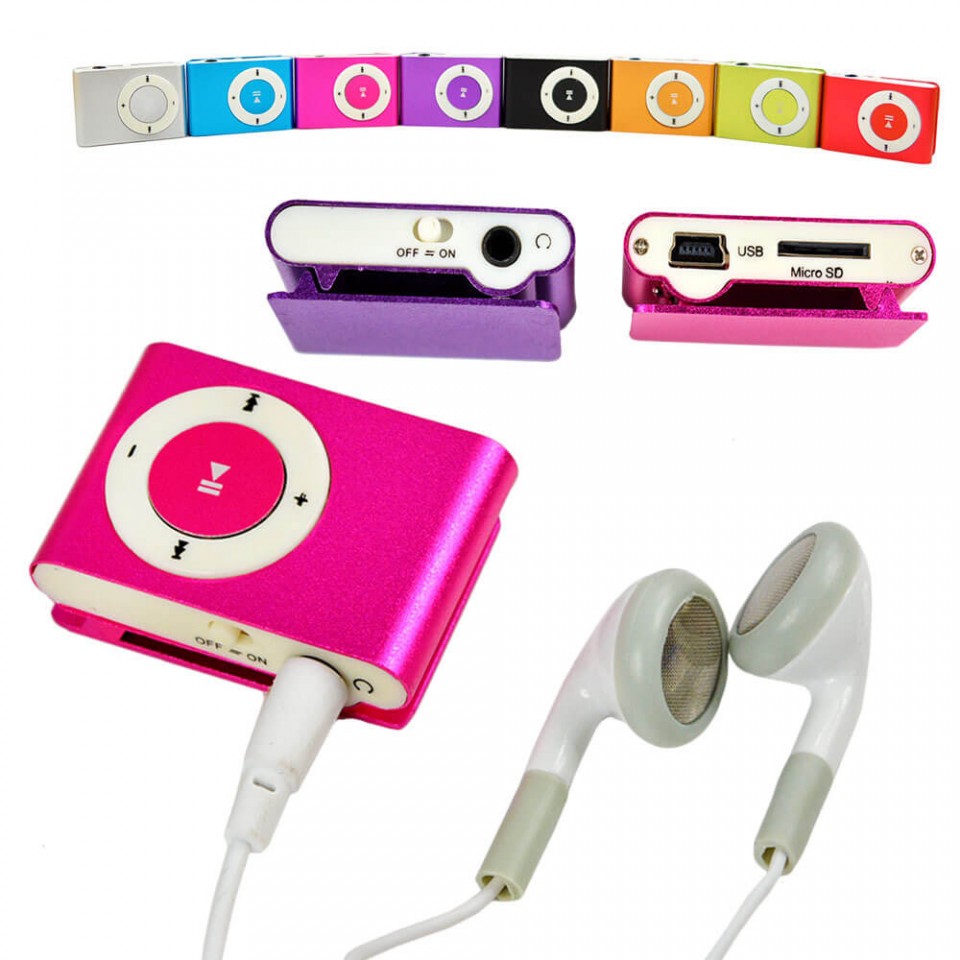 Mini mp3 player Metal Korpuslu Qara