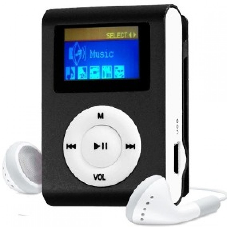 Mini mp3 Player Digital lcd Ekranlı + Fm Radio
