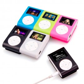 Mini mp3 Player Digital lcd Ekranlı + Fm Radio