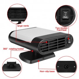 12v Avtomobil Peçi həm də Sərinkeş (Boz)