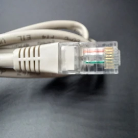 1M yüksək sürətli qalın Lan İnternet kabeli 8Pin Lan CAT5