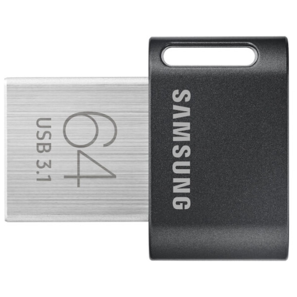 Samsung FIT Plus USB 3.1 Flaş Kart 64 GB (Qara) Samsung FIT Plus USB 3.1 Flaş Kart 64 GB (Qara)
