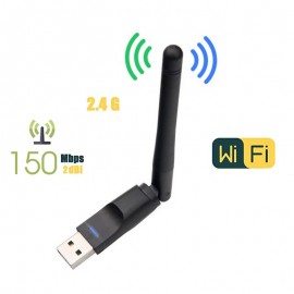 USB WiFi Adaptor Qəbuledici Kompüter Tv Box üçün