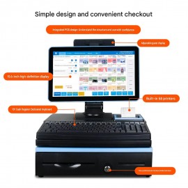 XBOSS ESPO26 POS Kassa Kompüteri – Intel i5, 8GB RAM, 120GB SSD