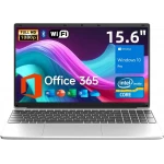 ASIJ Ultra-Nazik 15.6 düym Noutbuk – 16GB RAM, 128GB SSD, Intel Dörd Nüvəli, Windows 10 Pro