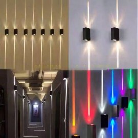 İki Başlı Spot İşıqlandırma | 6W Rəng Dəyişdirən Daxili və Xarici Koridor İşıqları