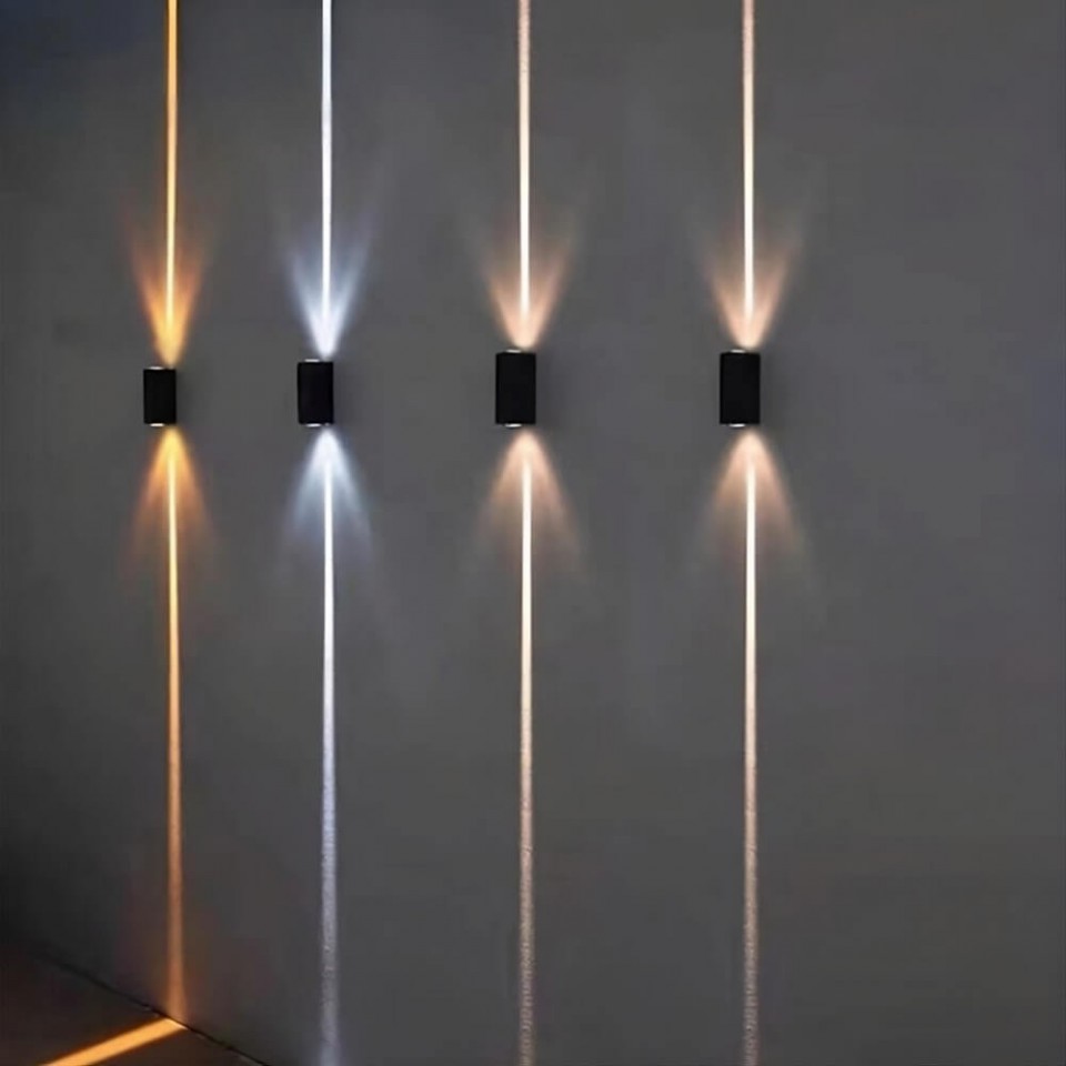 İki Başlı Spot İşıqlandırma | 6W Rəng Dəyişdirən Daxili və Xarici Koridor İşıqları