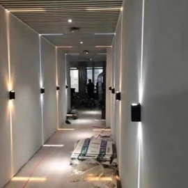 İki Başlı Spot İşıqlandırma | 6W Rəng Dəyişdirən Daxili və Xarici Koridor İşıqları