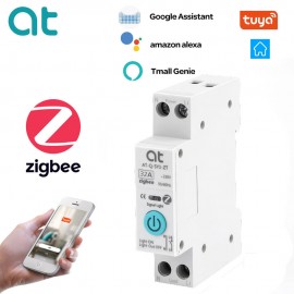 TUYA Ağıllı Elektrik Avtomatı – 1P 32A ZigBee DIN Relssə Quraşdırılan – Ev Avtomatlaşdırması üçün İdeal