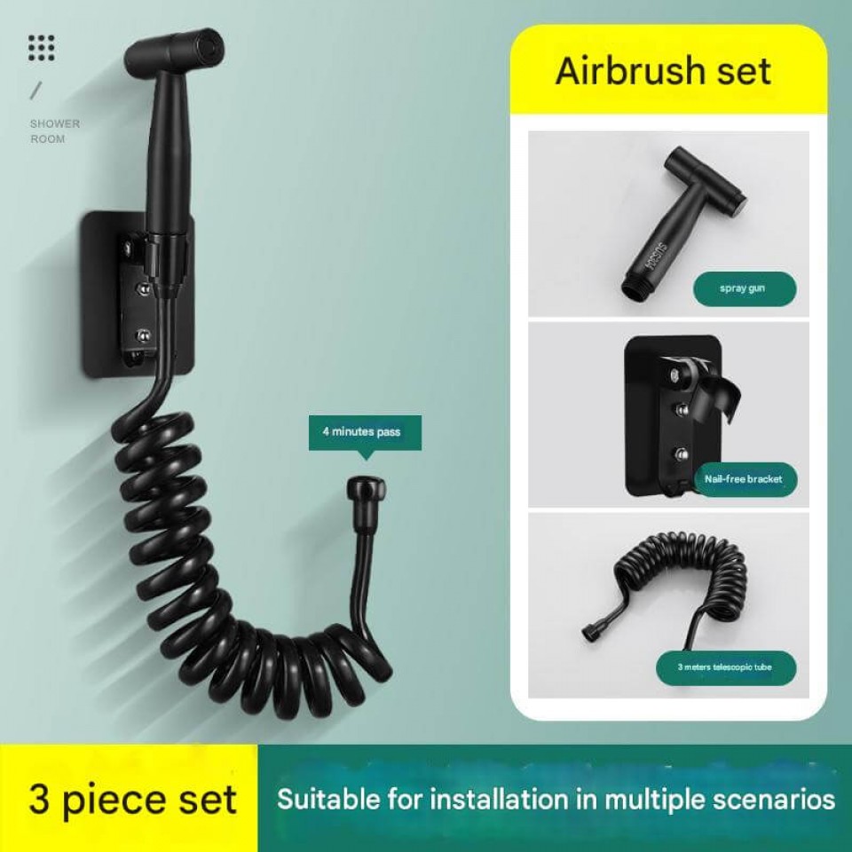 Qara Tualet və Hamam Təmizləyici Su Püskürtücüsü | Ev üçün Yüksək Təzyiqli Sprey