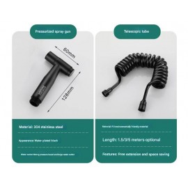 Qara Tualet və Hamam Təmizləyici Su Püskürtücüsü | Ev üçün Yüksək Təzyiqli Sprey