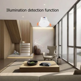 Zigbee 2.4GHz mmWave Mövcudluq Sensoru | Hərəkət və İşıq Algılaması | Tuya Smart Life və Home Assistant
