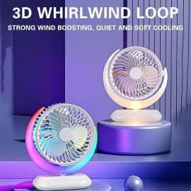 Luna RGB Mini Sərinkeş Sarj Oluna Bilən