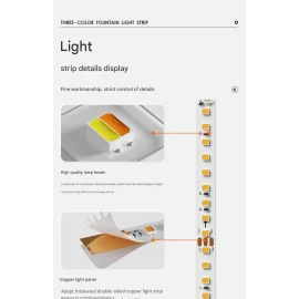 Mijia Ağıllı Üç Rəngli LED İşıq Zolağı - Tənzimlənən Parlaqlıq və Rənglər