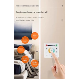 Mijia Ağıllı Üç Rəngli LED İşıq Zolağı - Tənzimlənən Parlaqlıq və Rənglər