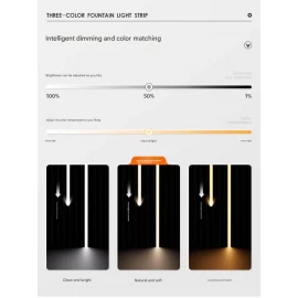 Mijia Ağıllı Üç Rəngli LED İşıq Zolağı - Tənzimlənən Parlaqlıq və Rənglər