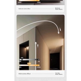 Mijia Ağıllı Üç Rəngli LED İşıq Zolağı - Tənzimlənən Parlaqlıq və Rənglər