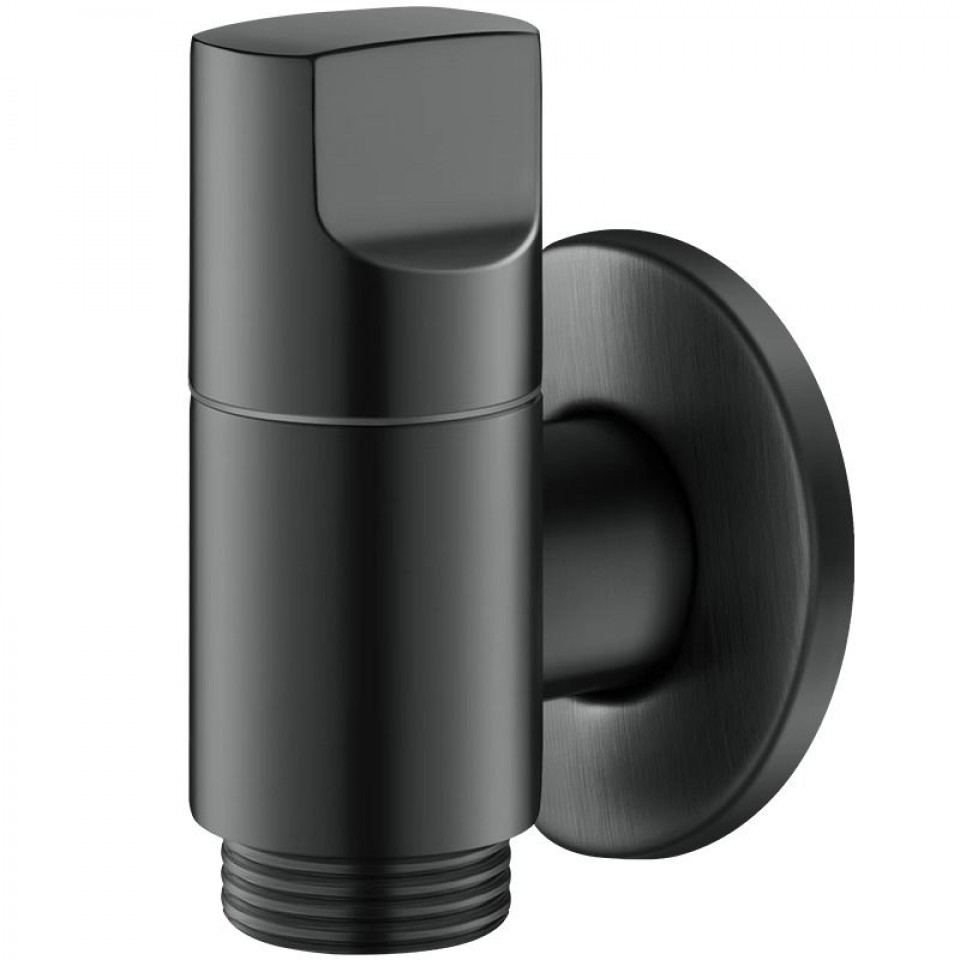 Mubin Qara Arko Kran | Tam Mis, 6 mm Vida Bağlantısı, Ev İstifadəsi üçün