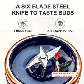 Portativ Blender və Mini Şirəçəkən Kokteyl Haırlayan