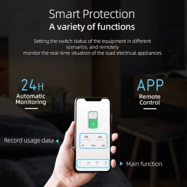 Tongou Tuya WiFi Ağıllı Avtomat – Mobil Tətbiq və Səs İdarəsi ilə 25A