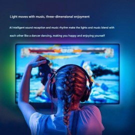 Tuya WiFi Ağıllı RGB LED İşıq Zolağı – Səs İdarəetməsi, Musiqi Sinxronizasiyası, Mi Home, Google Home Uyğunluğu