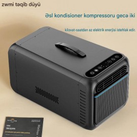 ZWMI 700W Portativ Mini Kondisioner | Mobil Kondisioner Avtomobil, Çadır və Ev üçün 220V