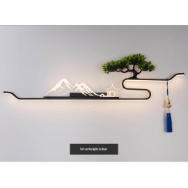 LED Divar Lampası MB2811-120 Sm Feng Yağış Köşkü | Yeni Çin Üslubu Dekorativ Divar İşığı