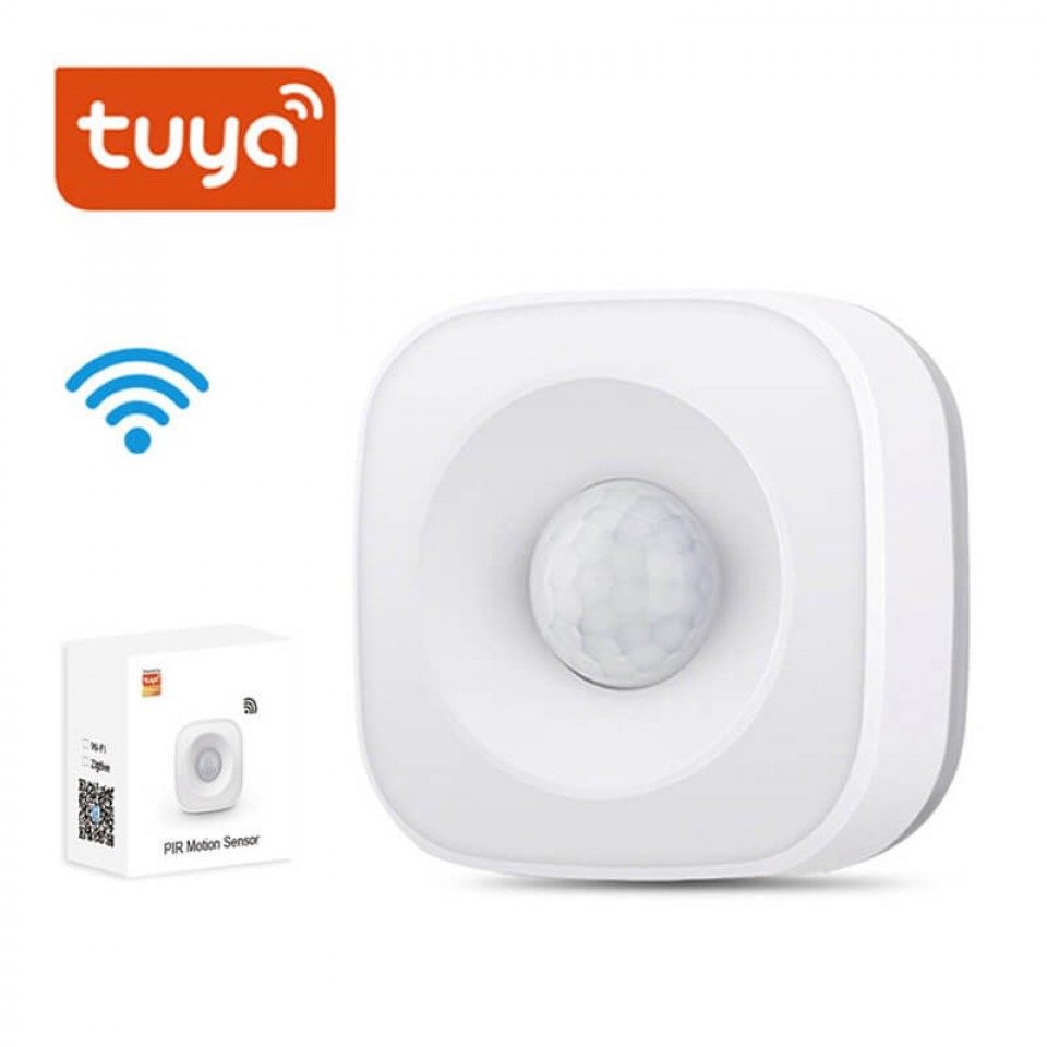 WiFi Hərəkət Sensoru - Tuya Ağıllı Ev Təhlükəsizlik Alarm Sistemi, Tətbiq Xəbərdarlıqları, 2.4GHz Simsiz Sensor