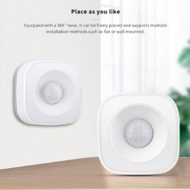 WiFi Hərəkət Sensoru - Tuya Ağıllı Ev Təhlükəsizlik Alarm Sistemi, Tətbiq Xəbərdarlıqları, 2.4GHz Simsiz Sensor