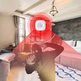 WiFi Hərəkət Sensoru - Tuya Ağıllı Ev Təhlükəsizlik Alarm Sistemi, Tətbiq Xəbərdarlıqları, 2.4GHz Simsiz Sensor