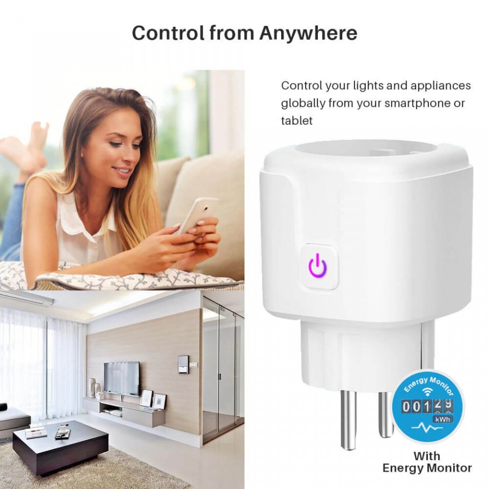 Tuya 16A Smart Plug Zigbee WiFi Socket US Canada Mexico Peru Japan