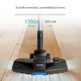 Philips FC8632 Tozsoran – 1700W Siklon Torbasız Güclü Tozsoran
