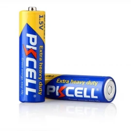 AA Batareya 1.5V PKCELL Extra Heavy Duty – Uzunömürlü Güclü Enerji (Pult, Saat, Oyuncaq üçün)
