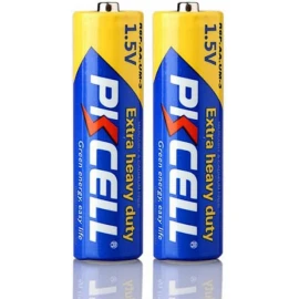 AA Batareya 1.5V PKCELL Extra Heavy Duty – Uzunömürlü Güclü Enerji (Pult, Saat, Oyuncaq üçün)