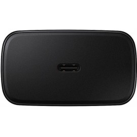 Samsung 45W Adaptor +  Kabel Super Sürətli Doldurma USB C Tipi Galaxy Note 20 10 + 5G A91 A80 S21 S20 Ultra üçün (Qara Kabel ilə)