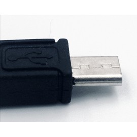 Uzun Micro Usb başlığı olan adapter