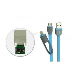 İksi birində usb kabel.Həm iphone həm də samsung Htc və s android telefonlar üçün