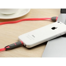 İksi birində usb kabel.Həm iphone həm də samsung Htc və s android telefonlar üçün