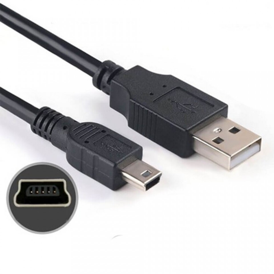 Mini 5-pin type b usb Kabel
