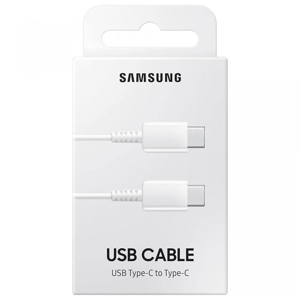 Samsung Type C dən Type C yə Kabel 1M (Ağ)