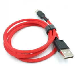 1M Type-C Qalın Vilvet Material Orijinal USB Kabel