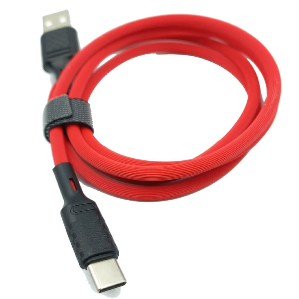 1M Type-C Qalın Vilvet Material Orijinal USB Kabel