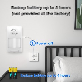 Tuya WiFi Hərəkət Sensoru Siqnal Sistemi Uzaqdan İdarəetmə