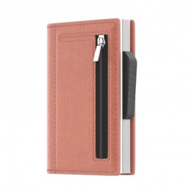 XBOSS Z1 Ağıllı Pul Qabı Metal Kart Qabı Nazik Dəri Pul Kisəsi